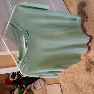 Aerie distressed boyfriend t